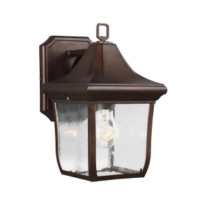 Feiss Oakmont 1 Light Outdoor Wall Lantern Patina Bronze Ol13100ptbz - All