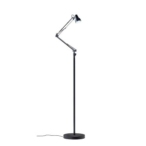 Adesso Quest Led Floor Lamp Black 3781-01 - All