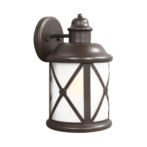 Sea Gull Lakeview Large 1 Lt Outdoor Wall Lantern Antique Bronze 8721451-71 - All