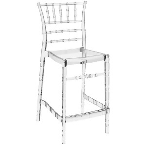 Compamia Chiavari Polycarbonate Counter Stool Transparent Clear Isp084-tcl - All