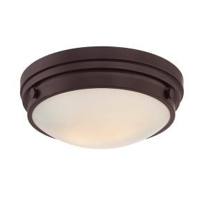 Savoy House Lucerne 2 Light Flush Mount English Bronze 6-3350-14-13 - All