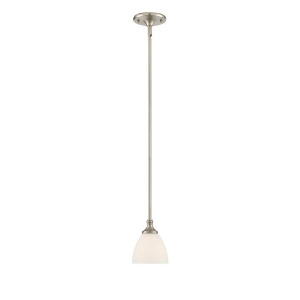 Savoy House Herndon 1 Light Mini Pendant Satin Nickel 7-1010-1-Sn - All