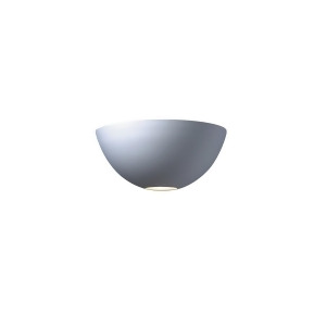 Justice Design Ambiance Large Metro Wall Sconce Bisque Incan. - All