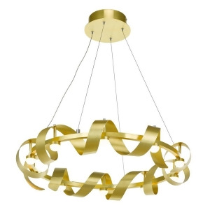 Artcraft Rolling Hills 10 Light Chandelier Brushed Brass Ac7211gd - All