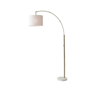 Adesso Bowery Arc Lamp Antique Brass 4249-21 - All