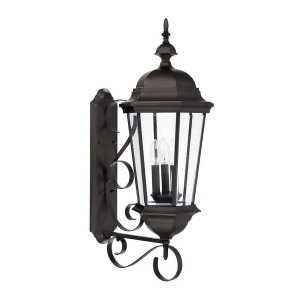 Capital Lighting Carriage House 3 Lt Wall Lantern Old Bronze Hammered 9723Ob - All
