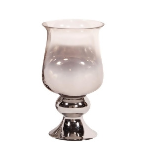 Howard Elliott Smokey Glass Hurricane Small Vase 93018 - All