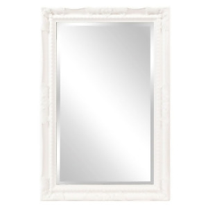 Howard Elliott Queen Ann Rectangular White Mirror Glossy White 53081 - All