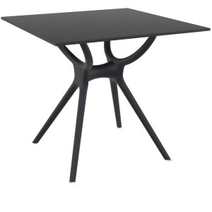 Compamia Air Square 31 Table Black Isp700-bla - All