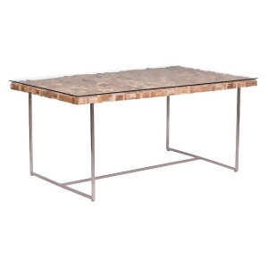 Zuo Modern Collage Dining Table Natural 100260 - All