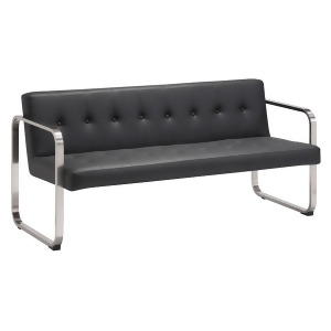 Zuo Modern Varietal Sofa Black 900645 - All