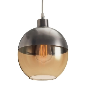Zuo Modern Trente Ceiling Lamp Satin Amber 50315 - All