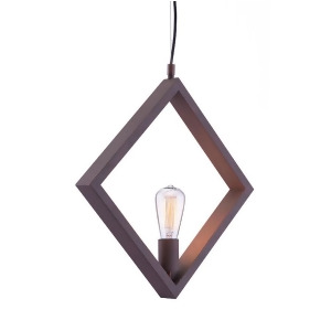 Zuo Modern Rotorura Ceiling Lamp Rust 98417 - All