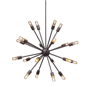 Zuo Modern Sapphire Ceiling Lamp Large Rust 98238 - All