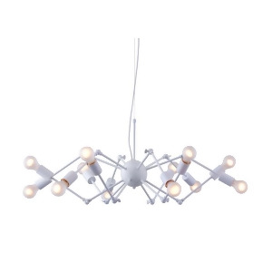 Zuo Modern Sleet Ceiling Lamp White 50142 - All