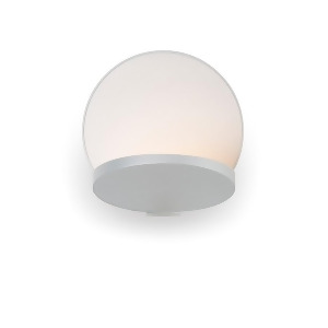 Koncept Gravy Led Wall Sconce Silver Plug-in Grw-s-sil-sil-pi - All