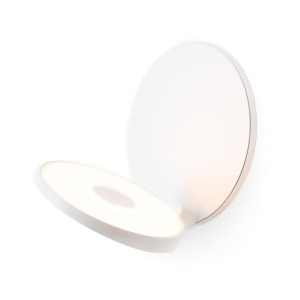 Koncept Gravy Led Wall Sconce Matte White Plug-in Grw-s-mwt-mwt-pi - All
