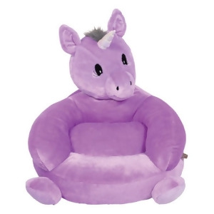 Trend Lab Children's Plush Unicorn Character Chair 102651 - All