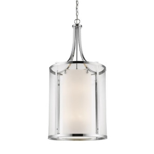 Z-lite Willow 12 Lt Chandelier Chrome Clear Out/Matte Opal In 426-12-Ch - All