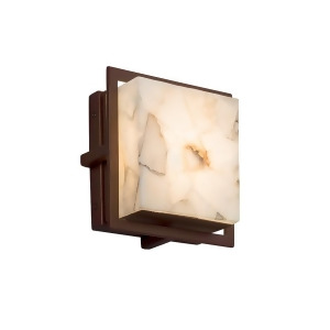 Justice Design Led Avalon Square Ada In/Out Sconce Bronze Alr-7561w-dbrz - All