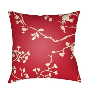 Chinoiserie Floral by Surya Pillow Red/Cream 20 x 20 Cf008-2020 - All