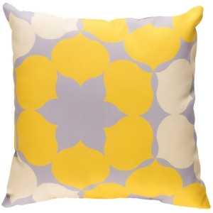 Modern by Surya Pillow Silver/Butter/Yellow 22 x 22 Md051-2222 - All