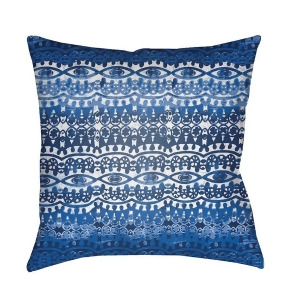 Decorative Pillows by Surya Patterns Pillow Blue/White 18 x 18 Id003-1818 - All