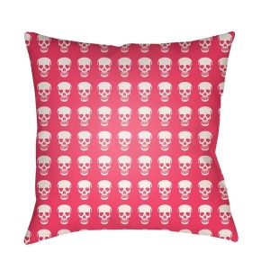 Punk by Surya Poly Fill Pillow Bright Pink/White 20 x 20 Pk008-2020 - All