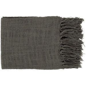 Tilda by Surya Throw Blanket Black Tid003-5951 - All