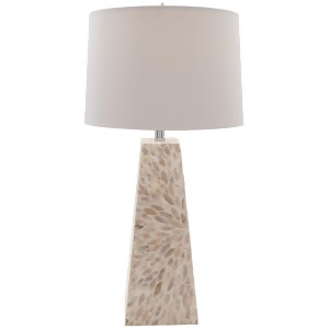 Gardner Table Lamp by Surya Shell/Beige Shade Gnr100-tbl - All