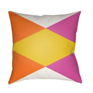 Modern by Surya Pillow Orange/Pink/White 22 x 22 Md001-2222 - All
