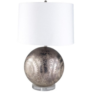 Constance Portable Lamp by Surya Translucent Bottom/White Shade Coc-001 - All