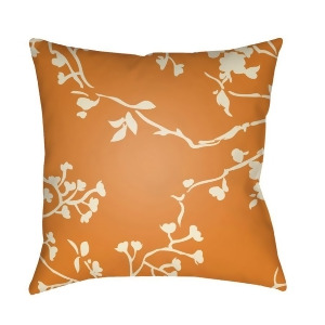Chinoiserie Floral by Surya Pillow Cream/Orange 20 x 20 Cf004-2020 - All