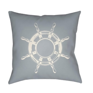 Nautical Ii by Surya Poly Fill Pillow Blue/Neutral 20 x 20 Sol049-2020 - All