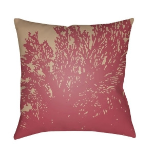 Textures by Surya Poly Fill Pillow Fuchsia/Taupe 22 x 22 Tx004-2222 - All