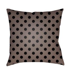 Boo by Surya Poly Fill Pillow Black/Gray 18 x 18 Boo169-1818 - All