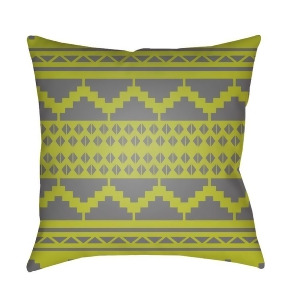 Yindi by Surya Poly Fill Pillow Teal/Lime 22 x 22 Yn034-2222 - All