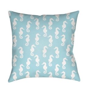 Sea by Surya Poly Fill Pillow Light Blue 20 x 20 Lil065-2020 - All