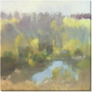 Yellow Pond Wall Art by Surya 48 x 48 Sp122p001-4848 - All