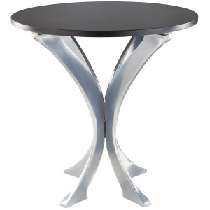 Bryson 18 Side Table by Surya Silver/Black Brs001-181819 - All