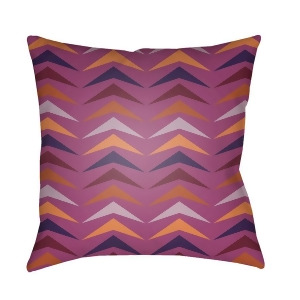 Modern by Surya Pillow Violet/Orange/Burgundy 20 x 20 Md061-2020 - All