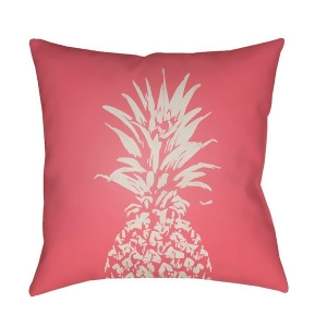 Pineapple by Surya Poly Fill Pillow Pink/White 20 x 20 Pine004-2020 - All