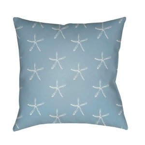 Coastal by Surya Poly Fill Pillow Blue/White 18 x 18 Sol019-1818 - All