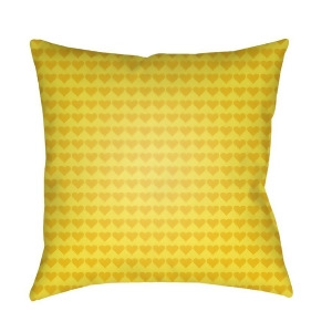 Littles by Surya Poly Fill Pillow Bright Yellow 20 x 20 Li020-2020 - All