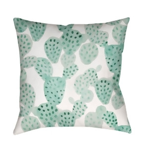 Prickly Ii by Surya Poly Fill Pillow Green/Neutral 20 x 20 Wmayo032-2020 - All