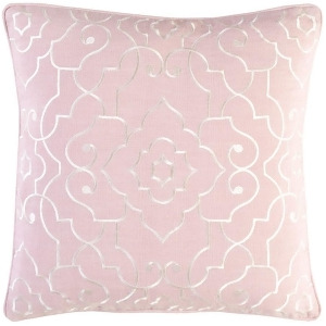 Adagio by C. Olson for Surya Down Pillow Pale Pink/Cream 18 Ao004-1818d - All