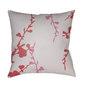 Chinoiserie Floral by Surya Poly Fill Pillow Lilac/Rose 22 x 22 Cf013-2222 - All