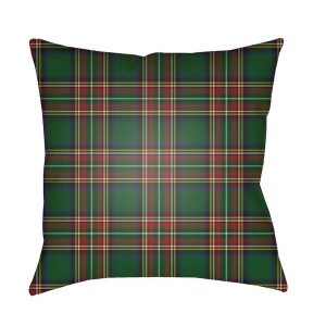 Tartan Ii by Surya Poly Fill Pillow Green/Yellow/Red 20 x 20 Plaid027-2020 - All