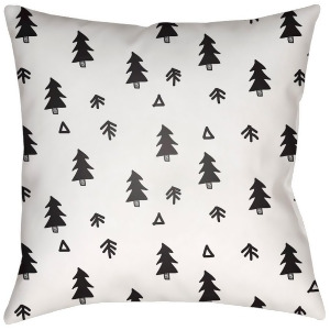 Fir Forest by Surya Poly Fill Pillow White 16 x 16 Phdff001-1616 - All