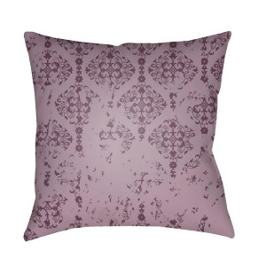 Moody Damask by Surya Pillow Lilac/Dark Purple 20 Square Dk008-2020 - All